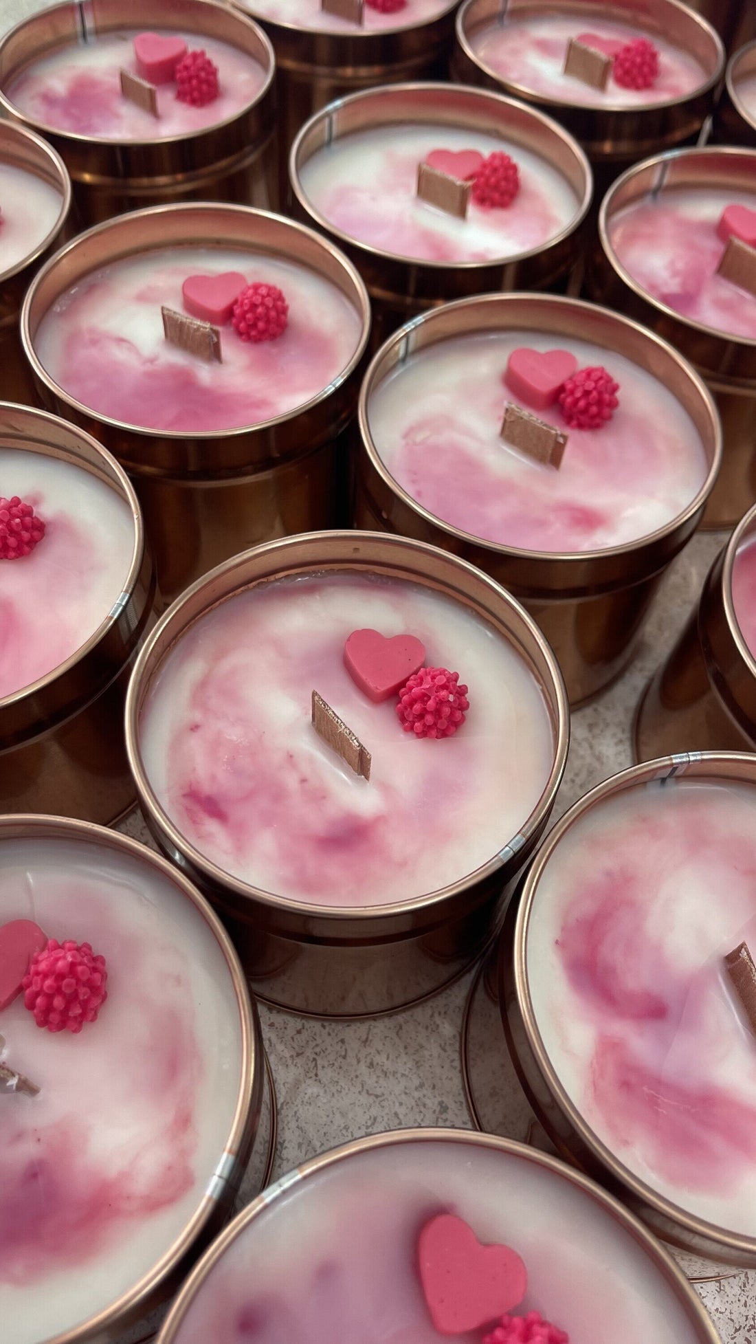 Imagen de Vela aroma frambuesa.