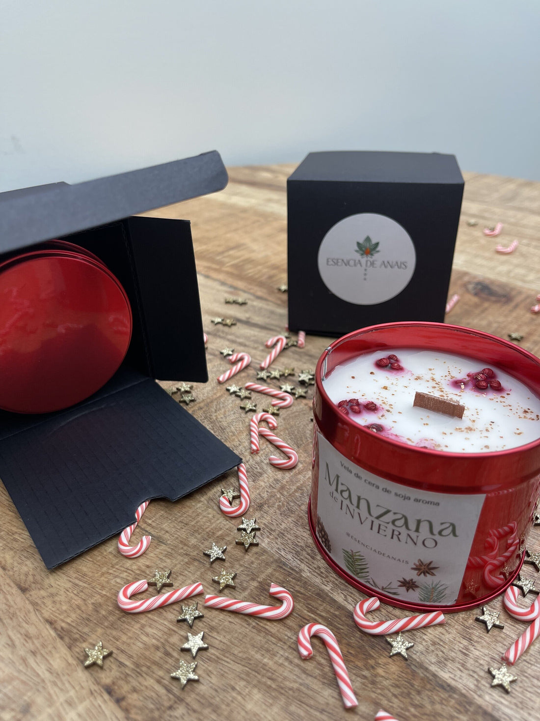 Imagen de Vela aroma manzana de invierno.