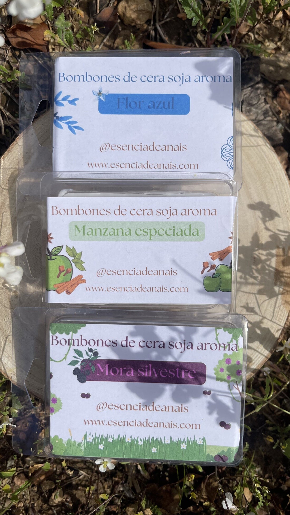 Imagen de Pack 🌿 RENACER bombones de cera.